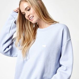 💙BRANDY MELVILLE light blue bear sweatshirt 💙